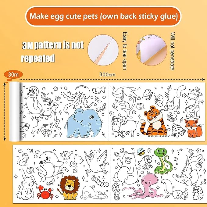 Drawing Paper Roll for Kids