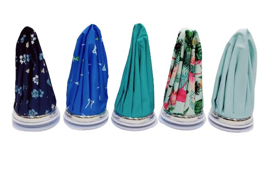 Ice Cold Pack Reusable Ice Bag Hot Water Bag for Injuries, Hot & Cold Therapy and Pain Relief (6 Inch) Random Color Bag