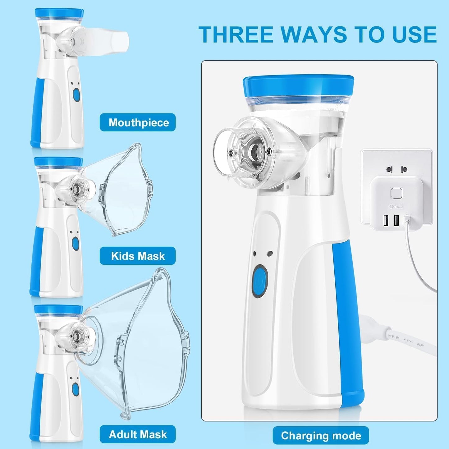 Portable Nebulizer Machine for Kids & Adults