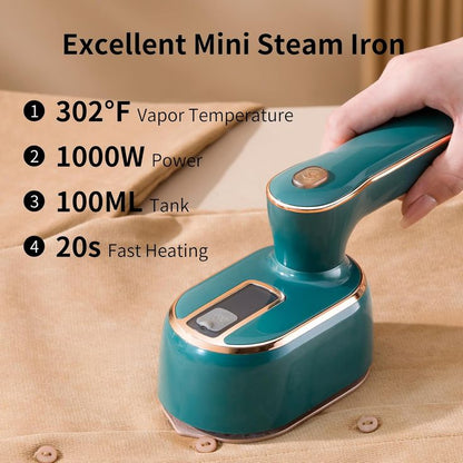 Portable Iron Travel Steamer for Clothes